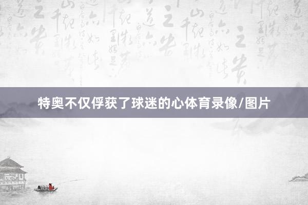 特奥不仅俘获了球迷的心体育录像/图片