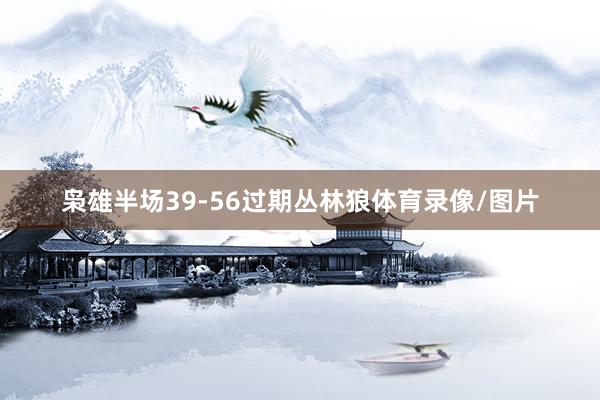 枭雄半场39-56过期丛林狼体育录像/图片