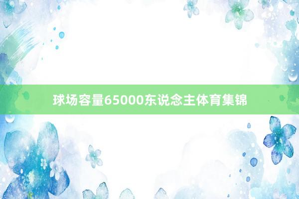 球场容量65000东说念主体育集锦