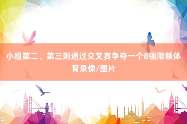 小组第二、第三则通过交叉赛争夺一个8强限额体育录像/图片