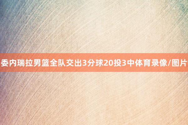 委内瑞拉男篮全队交出3分球20投3中体育录像/图片