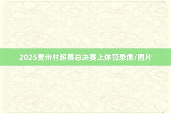 2025贵州村超赛总决赛上体育录像/图片