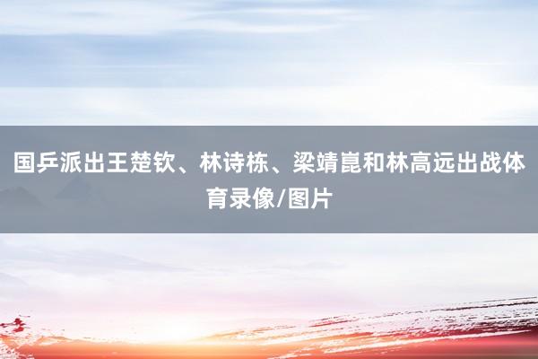 国乒派出王楚钦、林诗栋、梁靖崑和林高远出战体育录像/图片